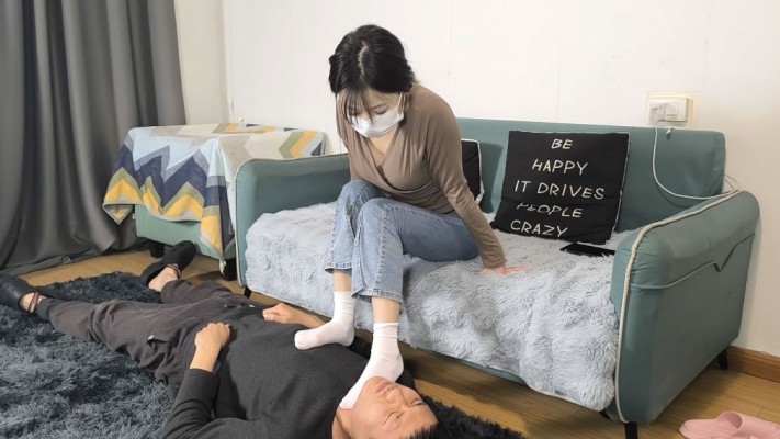 图片[3]-女神学院·诗琪】白棉袜调教