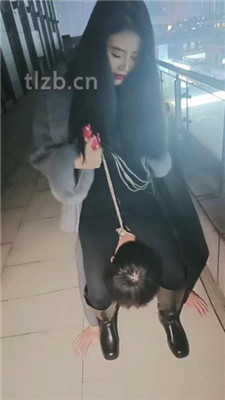 图片[13]-昭玥】深夜户外-牵狗链遛狗爬行-骑马转胯-踩踏