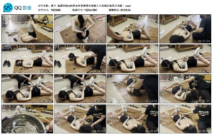 【缚予】超漂亮新m阿然定时锁镣铐自缚被主人发现后加固并调教！_绳艺库视频下载
