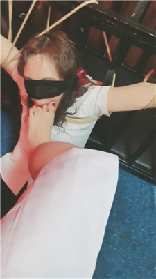 图片[14]-柔色】捆绑狗笼圈养母畜/内裤塞嘴套头