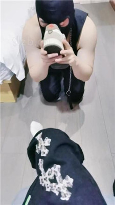 图片[10]-一禾】运动鞋白袜气味辱废物狗