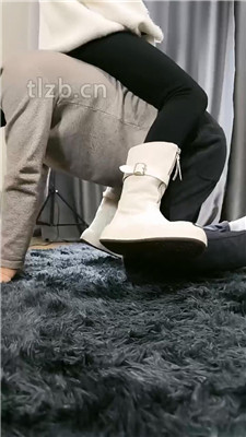 图片[4]-梓S】短靴踢打狗子-跪地求饶