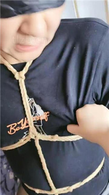 图片[8]-七色槿】五花大绑高跟黑丝玩虐