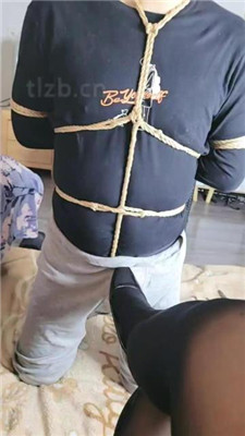 图片[9]-七色槿】五花大绑高跟黑丝玩虐