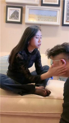 图片[5]-爱丽丝】黑丝网袜御姐-当脚垫/口吐喂食/高跟踩踏