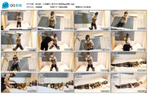 甜品级！小恶魔床上鼻勾开口器羞耻gc调教_绳艺库视频下载