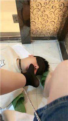 美羊羊黑棉袜裸足恋足舔 JS240710-17 艾彩资料库 第2张