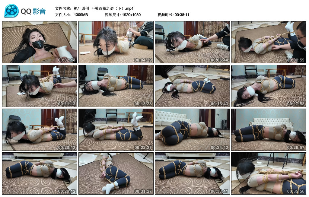 【枫叶原创】 不劳而获之盗（下）_绳艺库视频下载