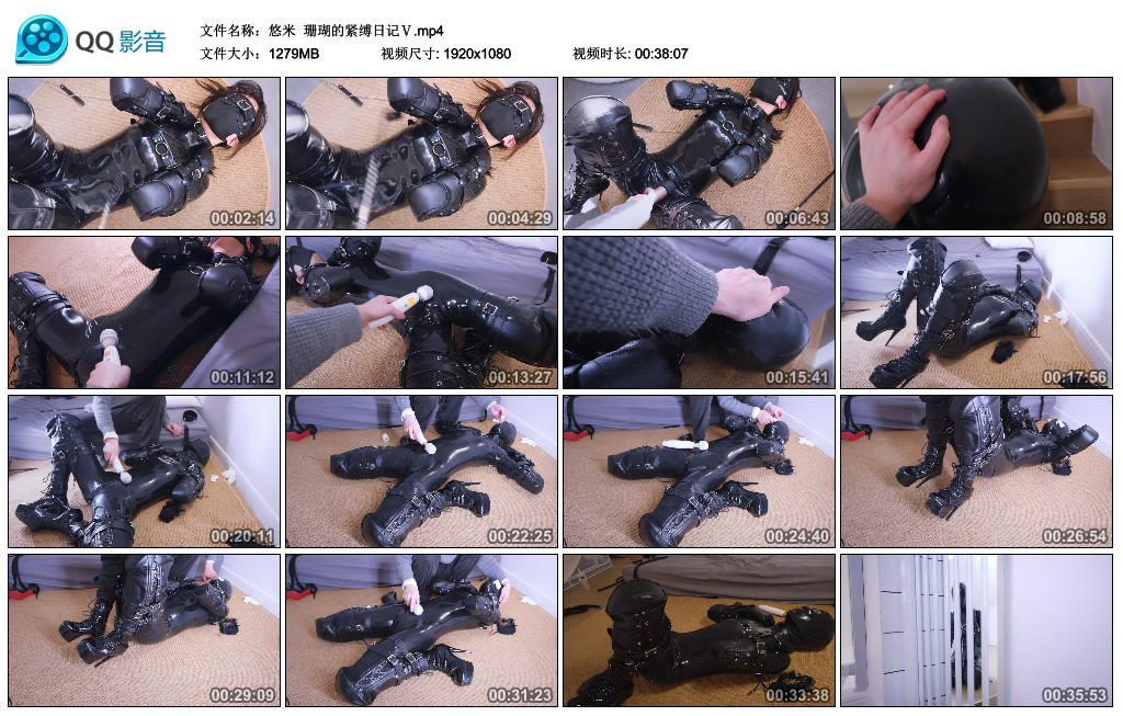 【悠米】 珊瑚的紧缚日记Ⅴ_绳艺库视频下载