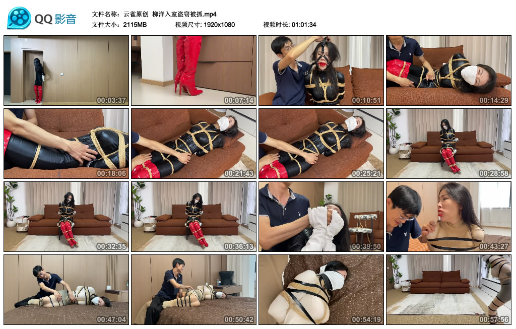 【云雀原创】 柳洋入室盗窃被抓_绳艺库视频下载