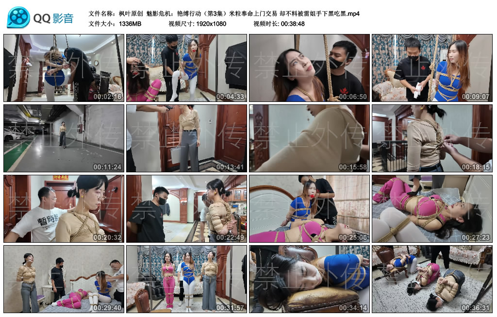 【枫叶原创】 魅影危机：艳缚行动（第3集）米粒奉命上门交易 却不料被雷姐手下黑吃黑_绳艺库视频下载