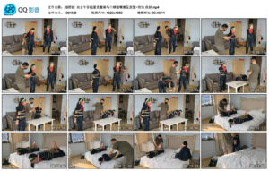 JS原创 -  双女牛仔超紧直臂驷马口球堵嘴裸足放置~宫怡 欣妍_绳艺库视频下载