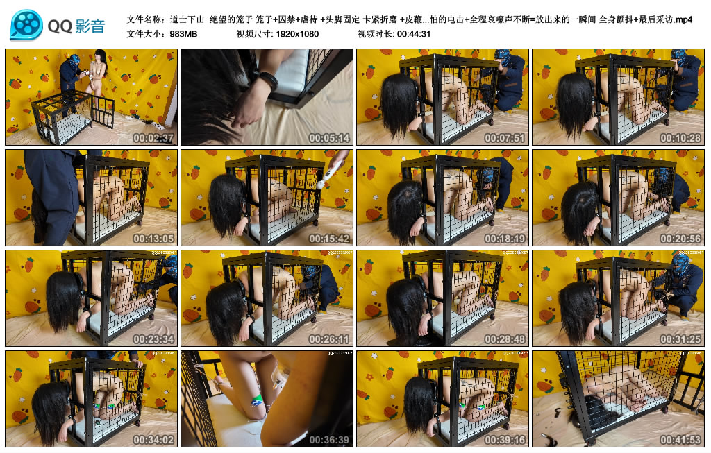 【道士下山】 绝望的笼子_绳艺库视频下载