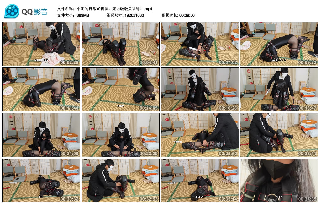 小玥的日常k9训练，无内啵啵贝训练！_绳艺库视频下载