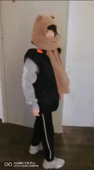 个人原创-TK熊熊玩偶帽女孩_绳艺库视频下载