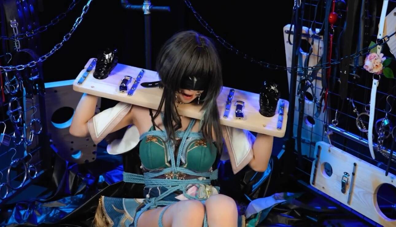 【木枷游戏】第七集：崩铁阮梅_绳艺库视频下载