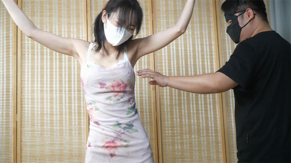 【象人原创】嗷嗷-旗袍高跟+黑丝，站立tk+四肢吊缚tk_绳艺库视频下载