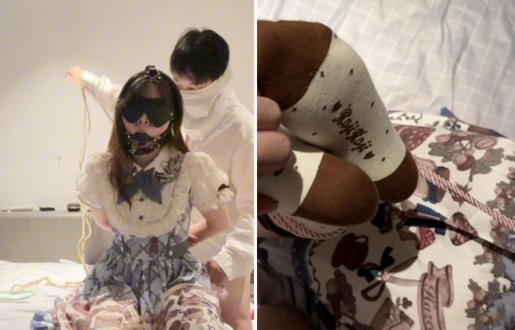 口水汪的洛丽塔艺术捆绑，tk_绳艺库视频下载