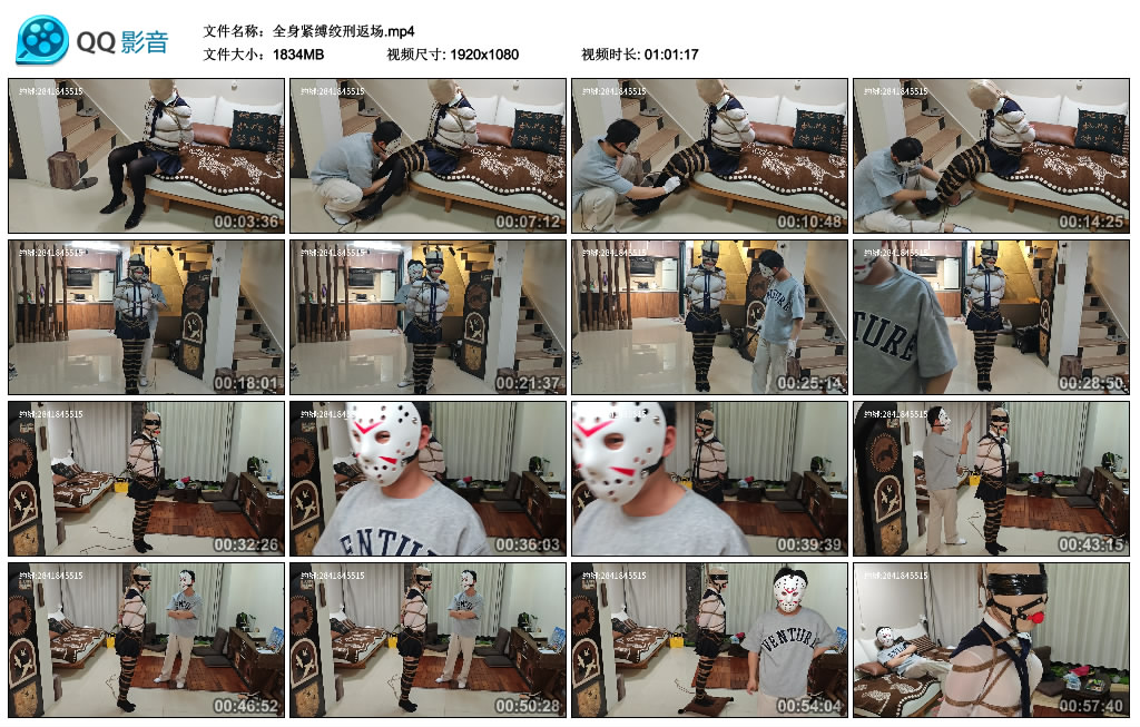 全身紧缚绞刑返场_绳艺库视频下载